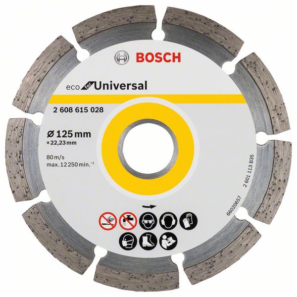 ECO SEGMENTERET BYGGEDIAMANTSKLIFT 125MM - B 2608615028 ECO SEGMENTERET BYGGEDIAMANTSKLIFT 125MM - B 2608615028