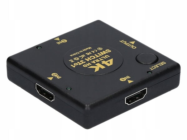 SWITCH 3x HDMI-kytkinjakaja ULTRA HD 4K