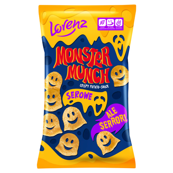 Monster Munch Juustoperunalastut 100 g Monster Munch Juustoperunalastut 100 g