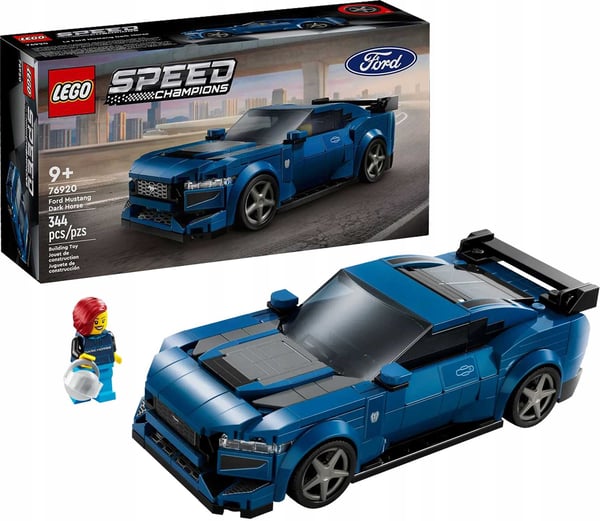 76920 - LEGO Speed Champions - Ford Mustang Dark Horse Sportbil