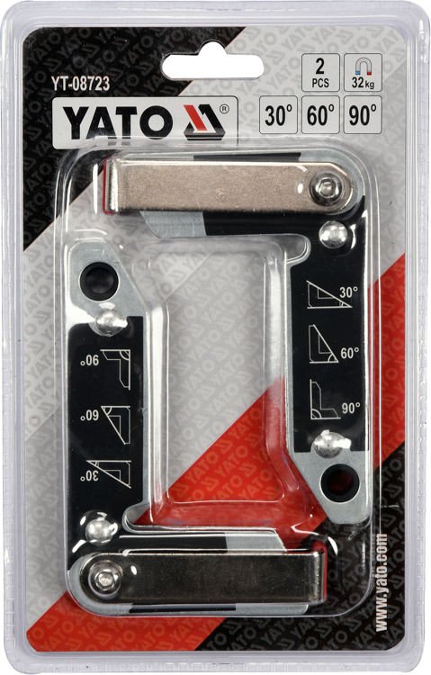 MAGNEETTISET HITSAUSPITIMET 32 KG 2 OSAA - YT-08723