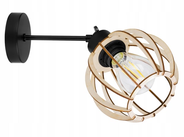 MODERNI PUINEN LED-KATTOVALAISIN