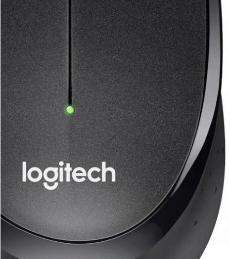 Logitech M330 Silent Plus trådløs optisk mus sort