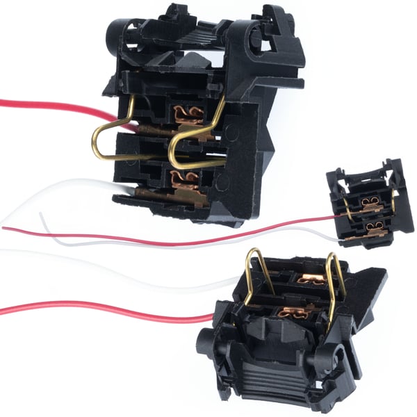 Fatning til lampeholder H7 kubebeslag til Ford Focus 2 MK2 FL Mondeo MK4