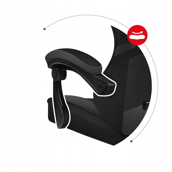 Huzaro Force 4.4 Gamingstol i kolfiber