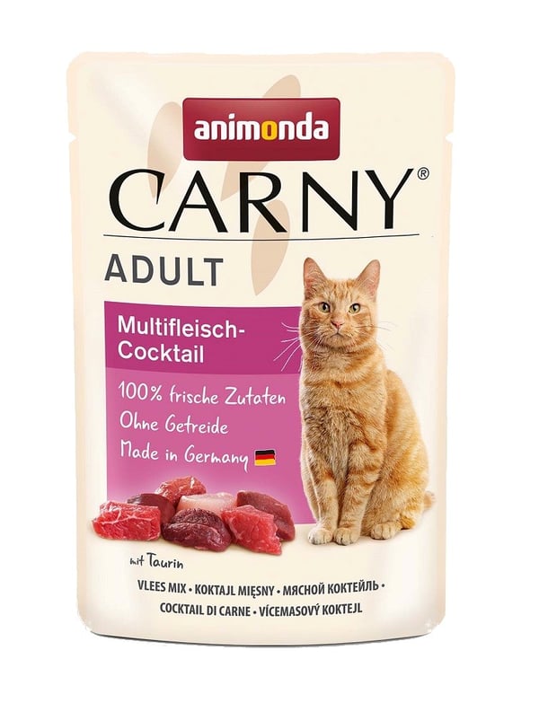Animonda Carny Våtmat för vuxna katter MIX av smaker 24x85g