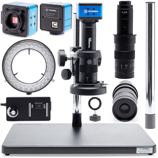 Techrebal 10A digitalt mikroskop med 5MP kamera