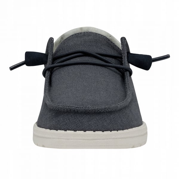 HeyDude Wendy chambray damesko marineblå hvid 37