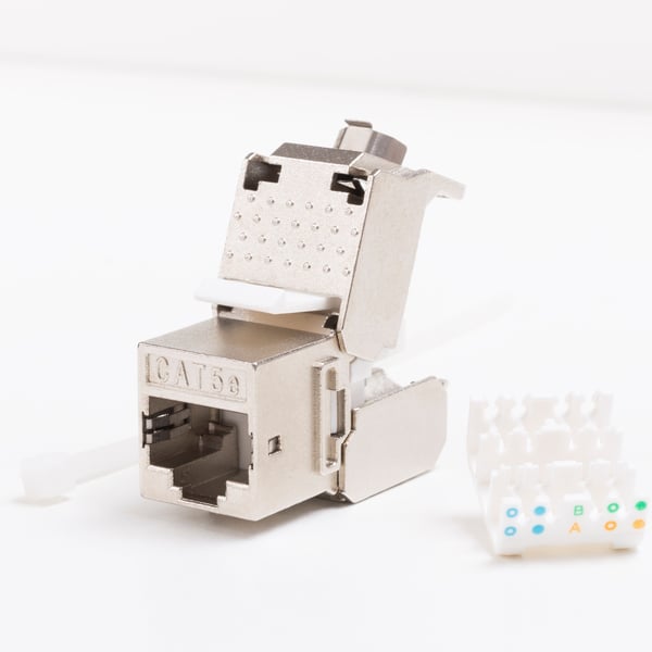 Keystone Jack RJ45 Cat. 5e FTP-modul, værktøjsfrit Netrack