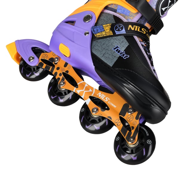 Twist rullar gula storlek S(31-34) NA13810 Nils Extreme