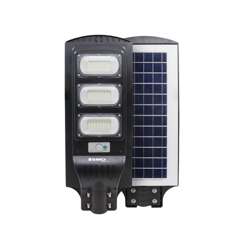 LED SOLKRAFTAD GATULYKTA 150W 12.6AH 6000K 3000LM + HÅLLARE - E+29-4342SLL