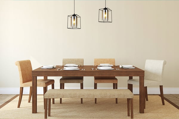 MODERNE ELEGANT GLAS HÆNGELAMPE