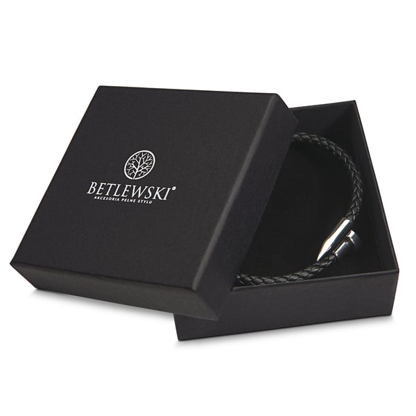 BBPL-08-CZAR-R2 Herrearmbånd Balance sort