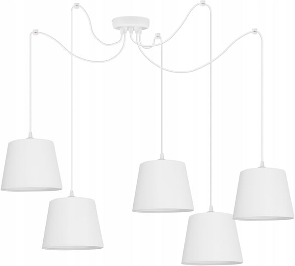 HÄNGANDE taklampa ljuskrona SPIDER loft E27 LED