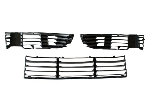 VW Passat B5 FL 00-05 UDEN HALOGEN-grill i forkofanger V+H+midterste sæt