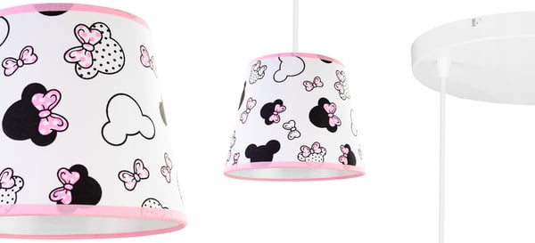 Lofthængende lampe til børn, LED-lampeskærm