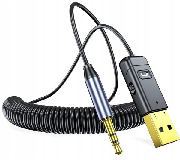 Bluetooth 5.0 -äänivastaanotinsovitin USB AUX -laitteeseen