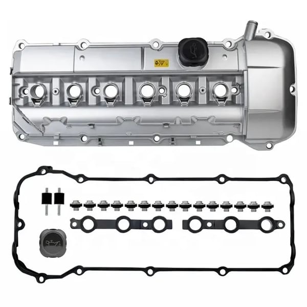 AST - BMW Venttiilikoppa alumiinia M54 puristetut puolat 2x Vanos E46 E39 E60 Z3 Z4 X3 X5 11127512839