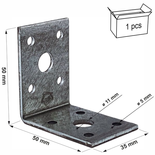 Liitoskulma KŁ1 50x50x35x2.5 (1)