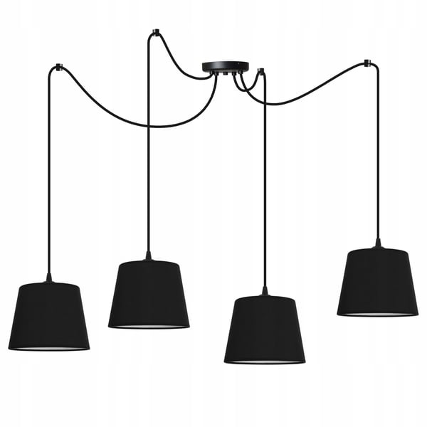 HÄNGANDE taklampa ljuskrona SPIDER loft E27 LED