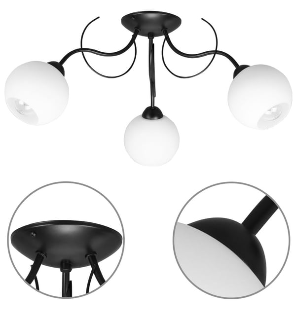 ELEGANT LED-LOFTLAMPE TIL SOVEVÆRELSE OG STUE