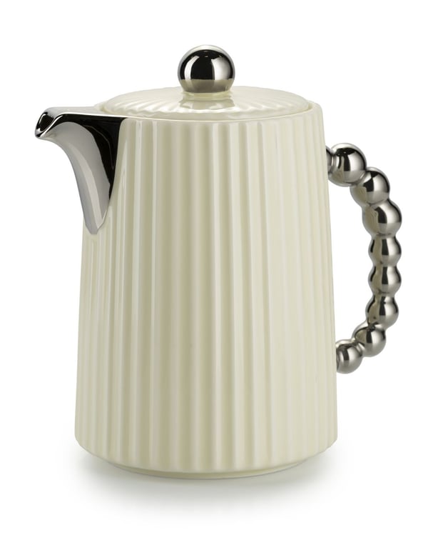 Luca Silver Cream kaffeset 6 st