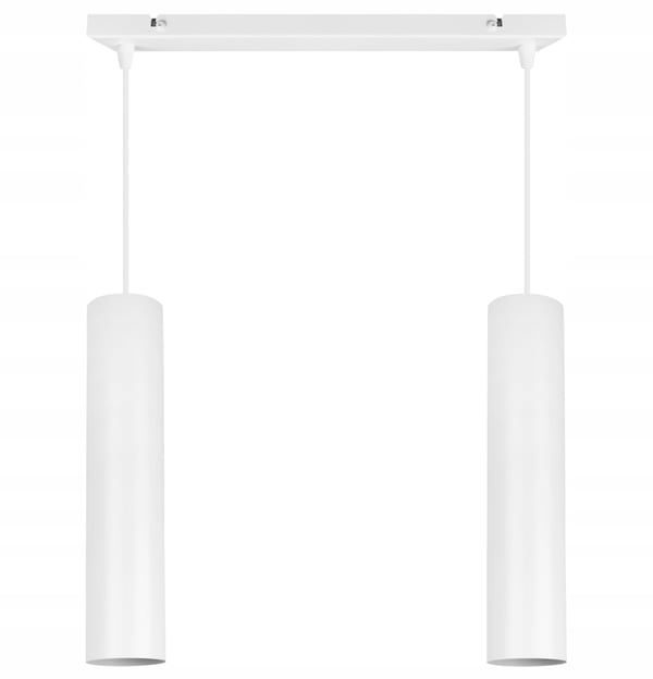MODERNE LOFTHÆNGELAMPE HVID LED-LAMPE