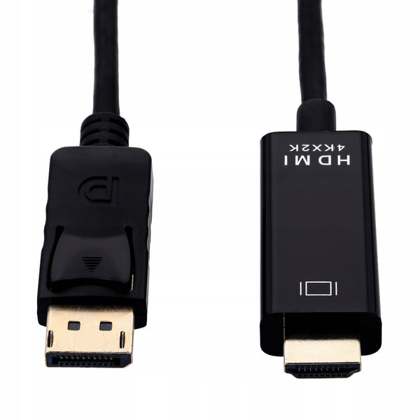 DISPLAY PORT - HDMI -kaapeli 1,8 m DP DisplayPort 4K -sovitinkaapeli - PAWONIK