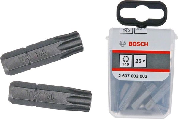 BIT, AKSLET, SPIDS T40 25MM UDT 25STK - B 2607002802