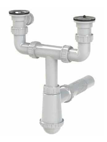 VASK SIPHON 2 KAMRE - METALSI - HR/SFZ/044