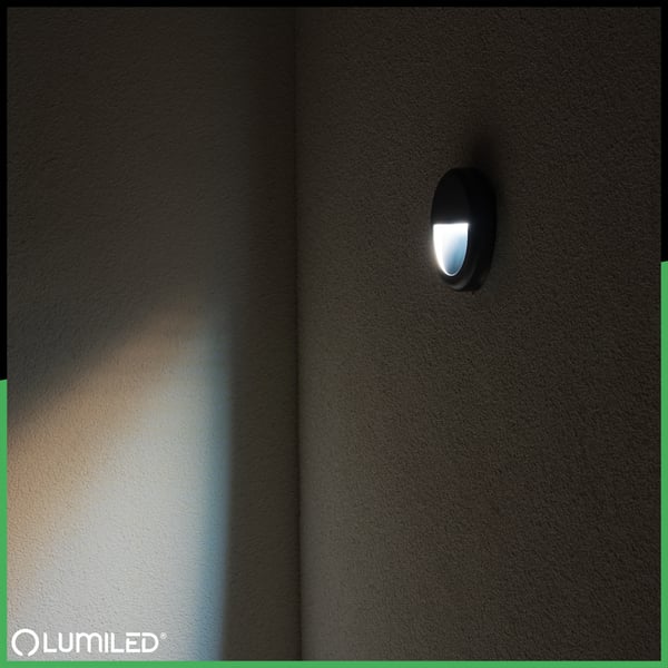 Puutarhan ulkoporrasvalaisin Julkisivuseinävalaisin CCT 3000-6500K LED 4W IP65 VIREO LUMILED
