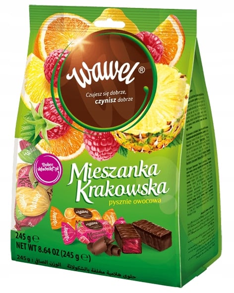 Wawel Krakowska chokoladegele mix 245 g