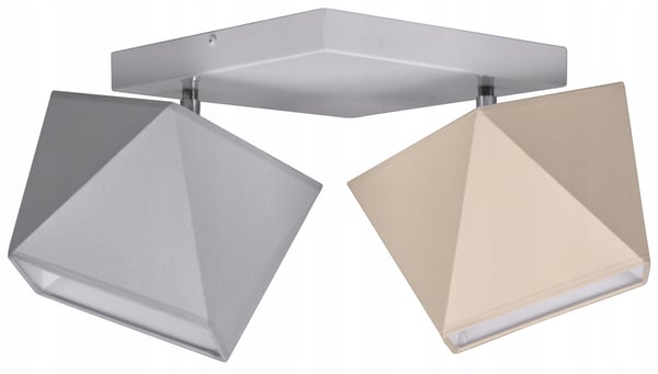 Lampeskærm Diamant Loftlampe Flere Farver