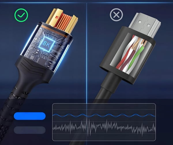 HDMI 2.1 Kabel Ultra High Speed ​​8K 60Hz 4K 120Hz UHD 3M PS5 Xbox eARC UHDTV