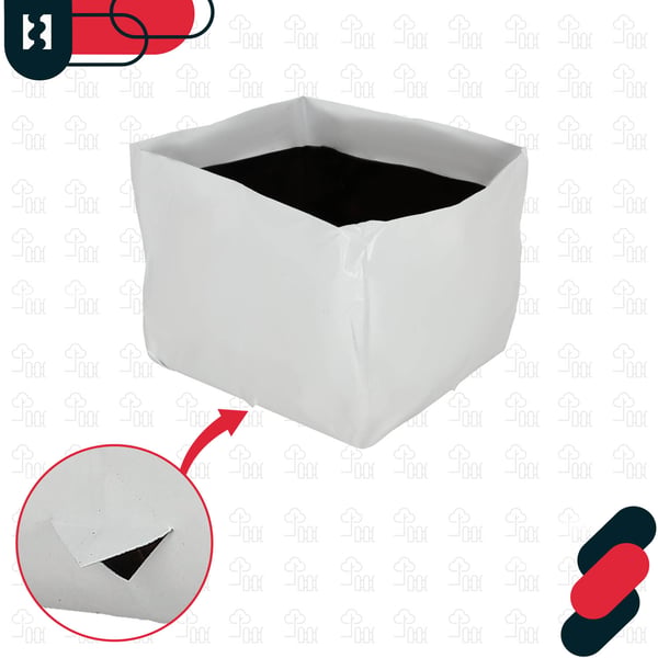 Kookospohjainen kasvualusta pussilla tomaattien ja paprikoiden istuttamiseen 20x20x18 cm