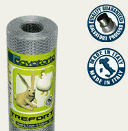 HEXAGONALT NÄT, GALVANISERAT, 100 CM * 25 MB, NÄTBREDD 25 MM, TRÅD 0,8 MM - 25,0 MB - S-B 2940163