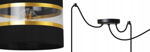 Loftshængende lampe lysekrone lampeskærm moderne