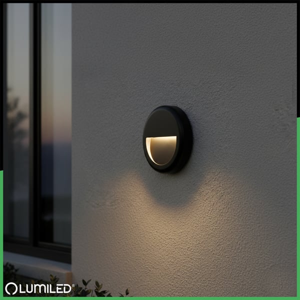Puutarhan ulkoporrasvalaisin Julkisivuseinävalaisin CCT 3000-6500K LED 4W IP65 VIREO LUMILED