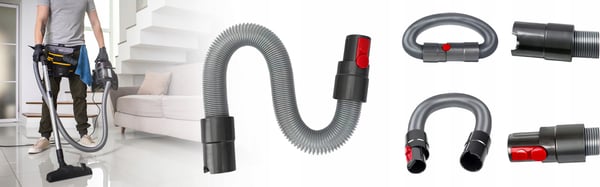 Dyson fleksibel forlængseslang til V7 V8 V10 V11 V15 støvsugere 157 cm