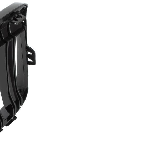 BMW X1 F48 15-19 gitter mellem forlygterne (nyrerne) venstre + højre sæt SORT GLOSSY DOBBELT BAR