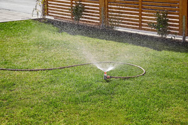 Gardena 915 spreder 10m2 360 grader og hurtigtkoblingsstykke 1/2" 969-20