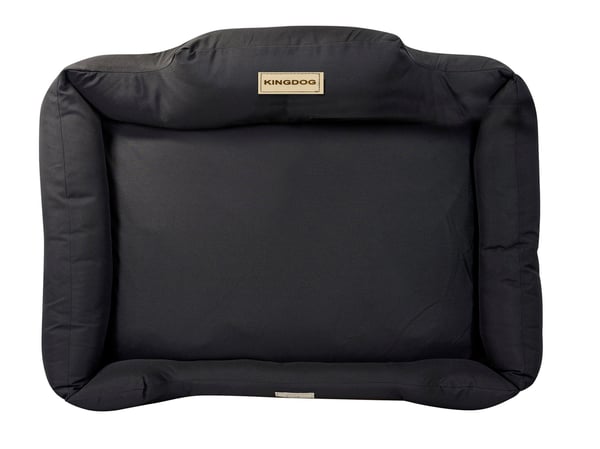 Koiran sänky aitta KINGDOG MM43 115x95 cm mukautettu purettava liukumaton musta