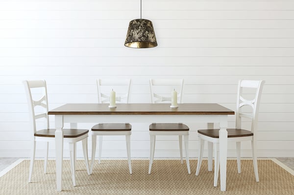 HÆNGELAMPE, LOFTKRONE, LAMPESKÆRM, GULDMØNSTER