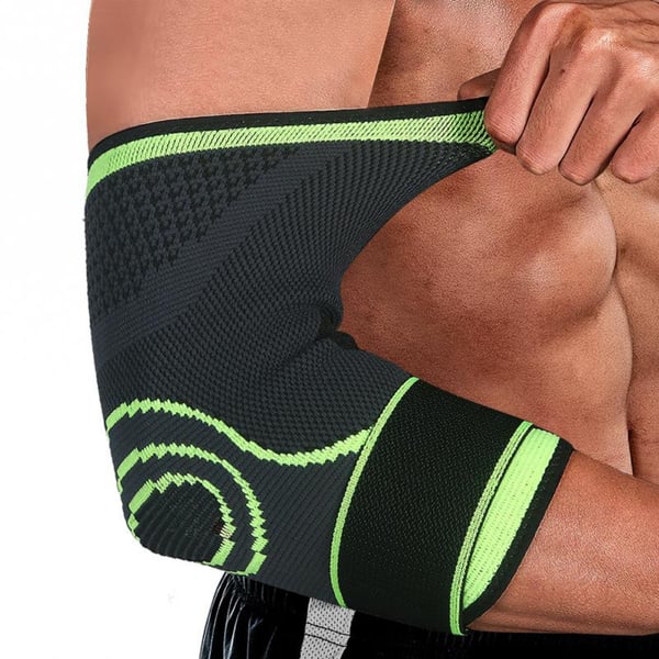Tennisalbuebandage stabilisator justerbar strop ledbeskyttelse
