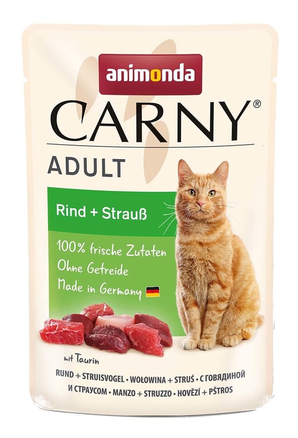 Animonda Carny Våtmat för vuxna katter MIX av smaker 24x85g