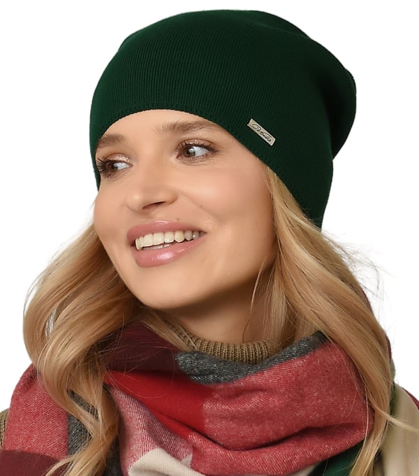 Dame efterårshue, moderne stil, fastgjort, polsk producent, vinter UNI V3