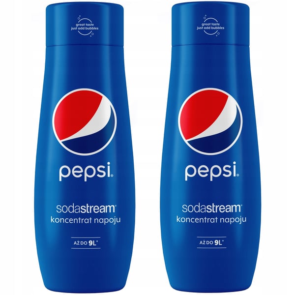 2 SodaStream-tiivisteen ja 2 Pepsin setti