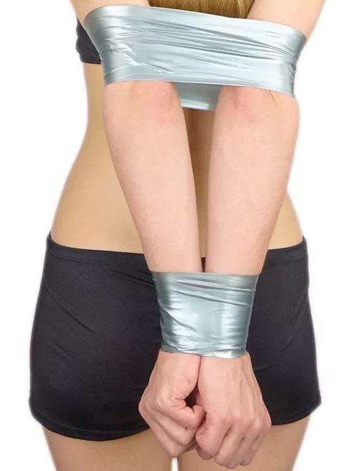 Lovetoy bondagetejp grå