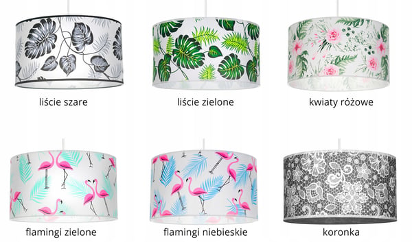 Loftshængende lampe lysekrone lampeskærm moderne