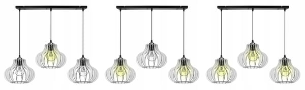 Hængende lampe, loftslysekrone, træ, LED lampeskærm